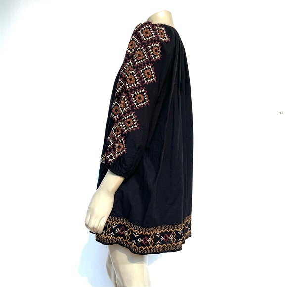 ZARA Embroidery Cotton Dress - Picture 4 of 16